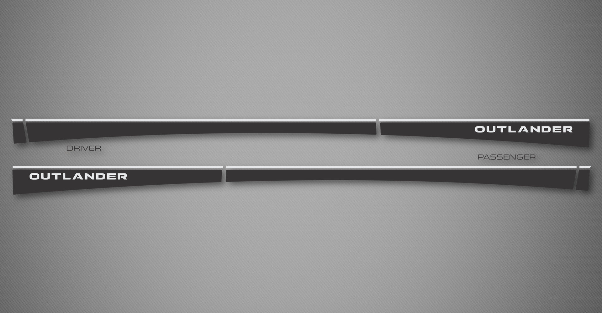 Rocker Trims (2Tone) for 2022-2026 Mitsubishi Outlander