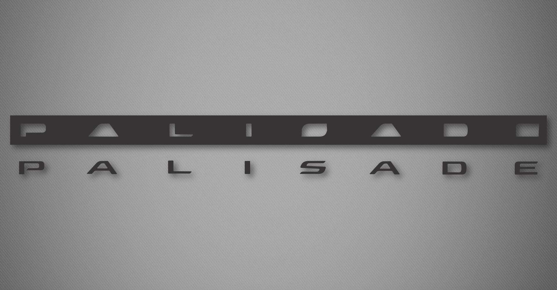 Tailgate Logo for 2020-2025 Hyundai Palisade