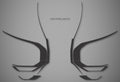 Front Fascia Trim (with Fog Lights) for 2022-2026 Mitsubishi Outlander
