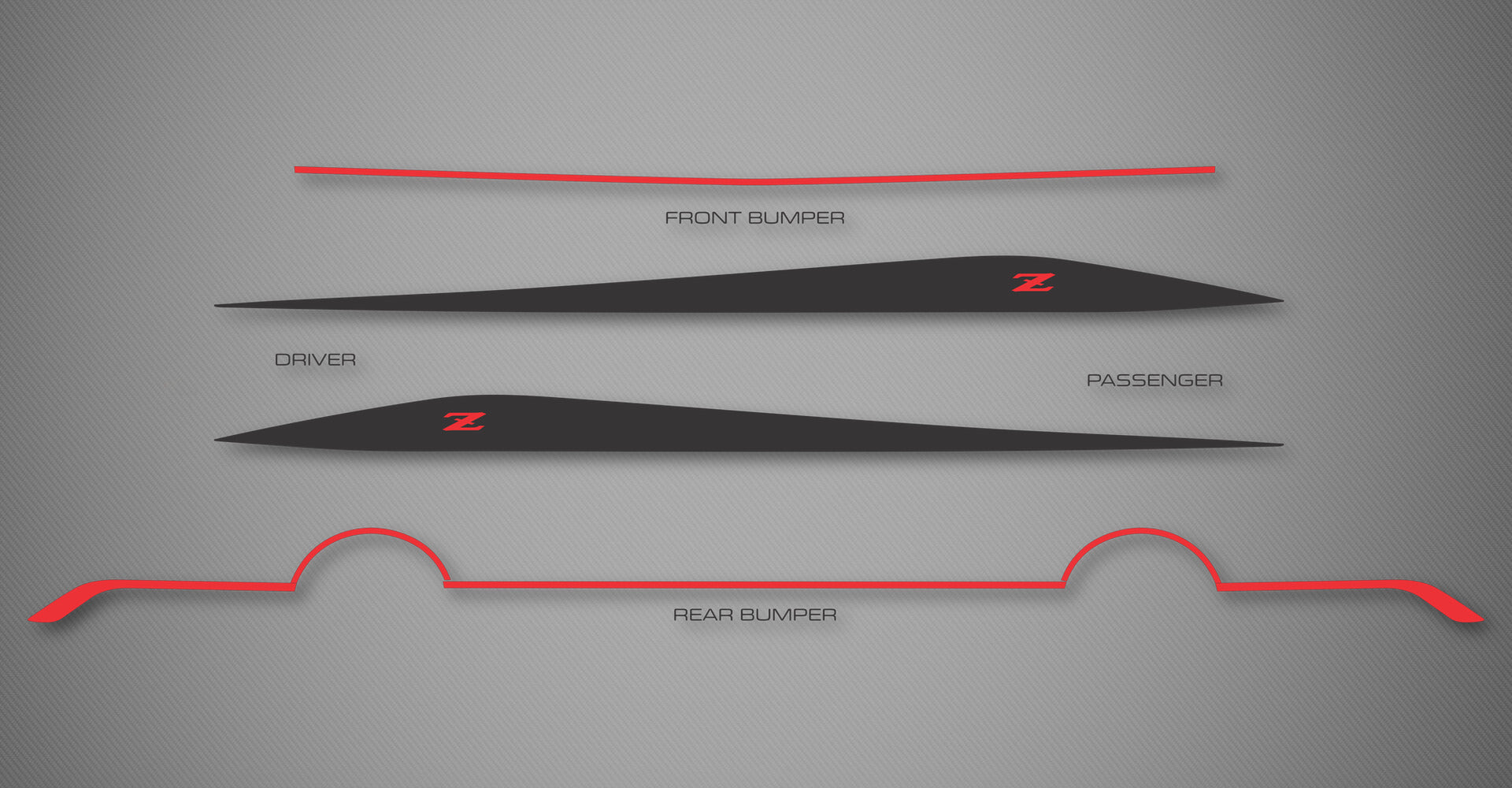 Rocker Trim Kit for 2023-2026 Nissan Z (Coupe)