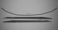 Rocker Trim Kit for 2024-2026 Ford Mustang (Convertible)