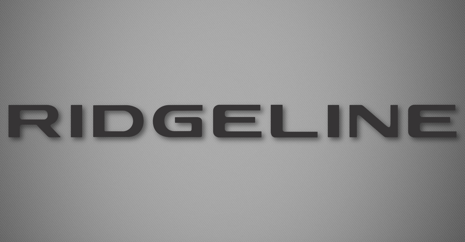 Tailgate Logo for 2024-2026 Honda Ridgeline (Crew Cab)
