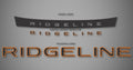 2-Tone Hood and Tailgate Logo Kit for 2024-2026 Honda Ridgeline (Crew Cab)