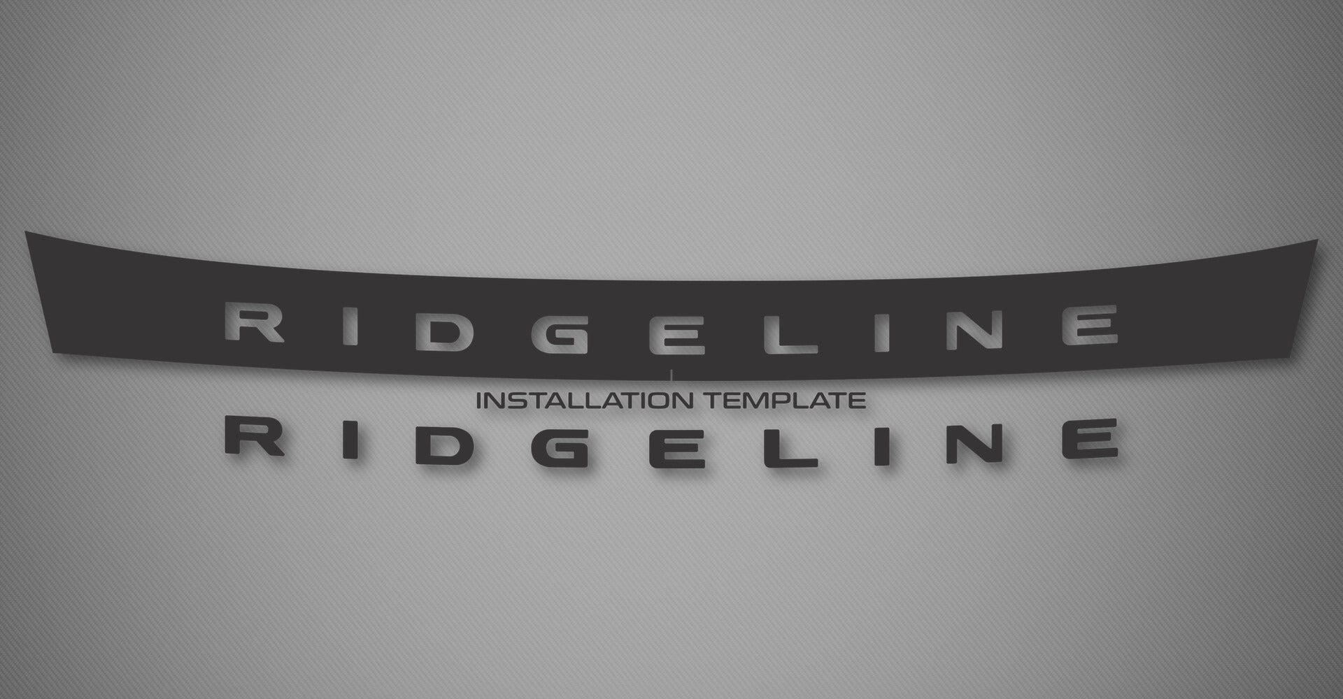 Hood Logo for 2024-2026 Honda Ridgeline (Crew Cab)
