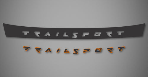2-Tone Tailgate Logo for 2024-2026 Honda Ridgeline TrailSport (Crew Cab)