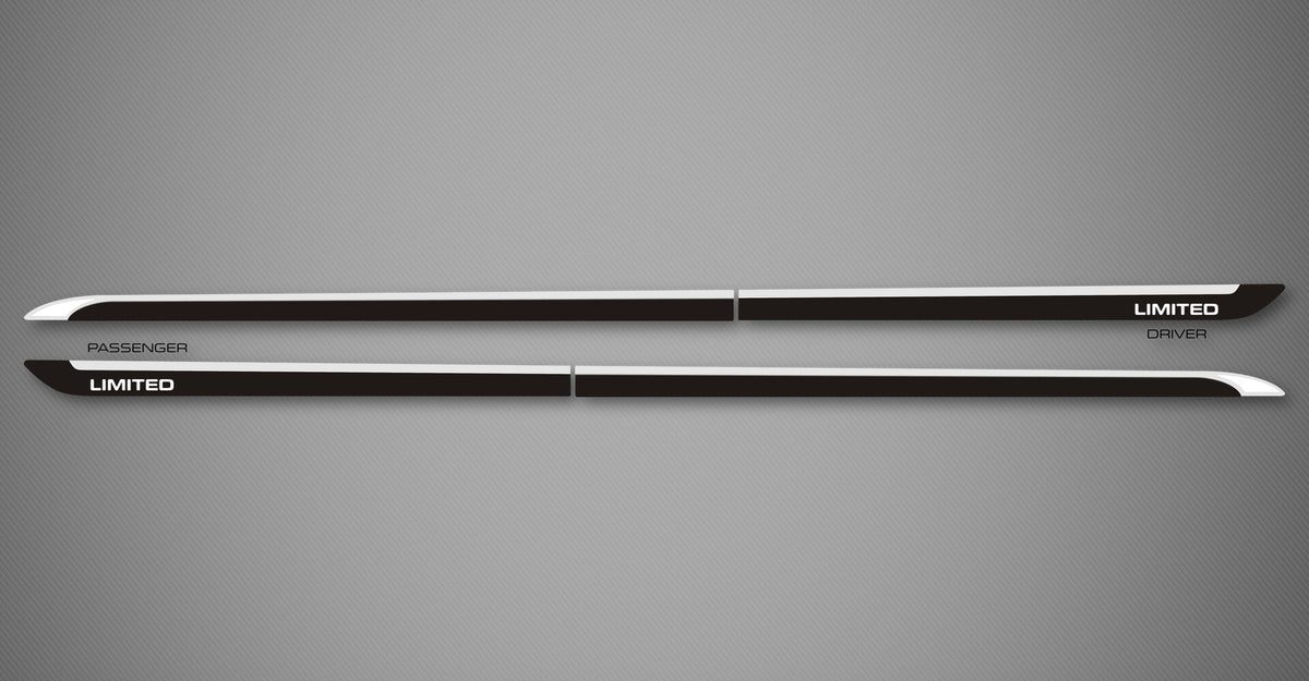 Venom B Body Side Moldings for 2007-2021 Toyota Sequoia