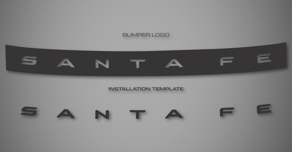 Hood Logo for 2024-2026 Hyundai Santa Fe