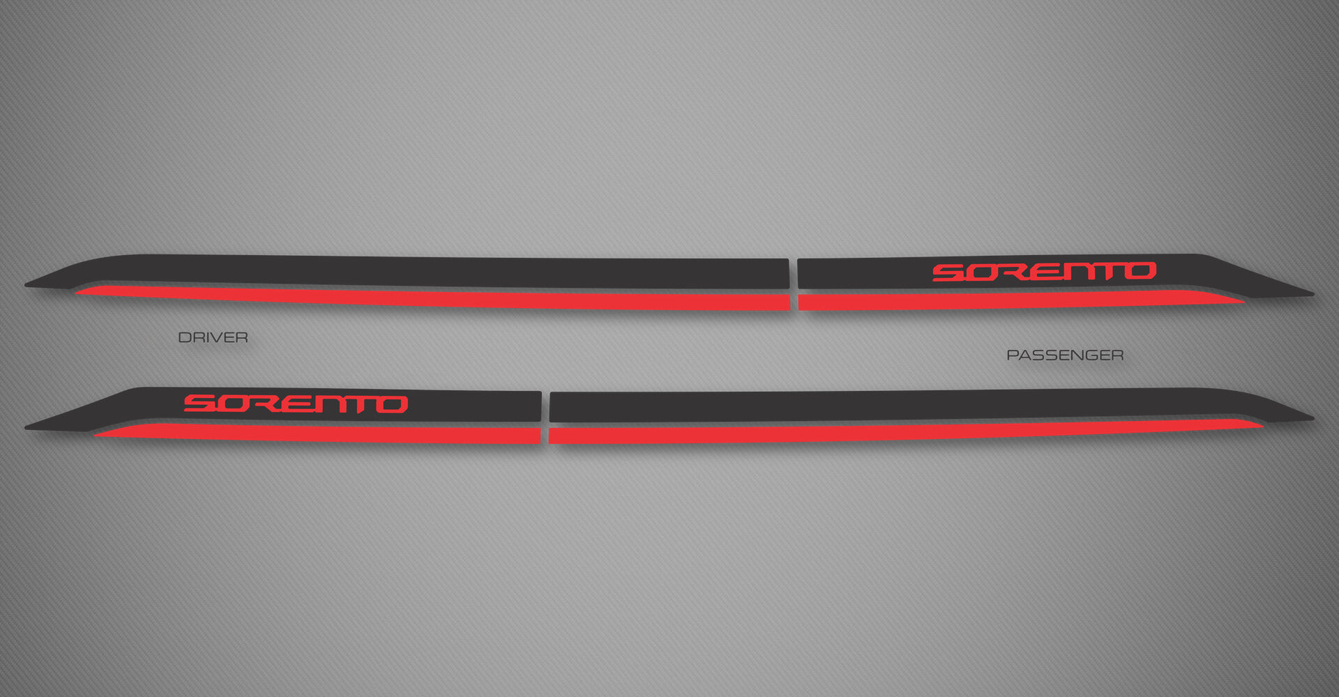 Rocker Trims (2Tone) for 2024-2026 Kia Sorento