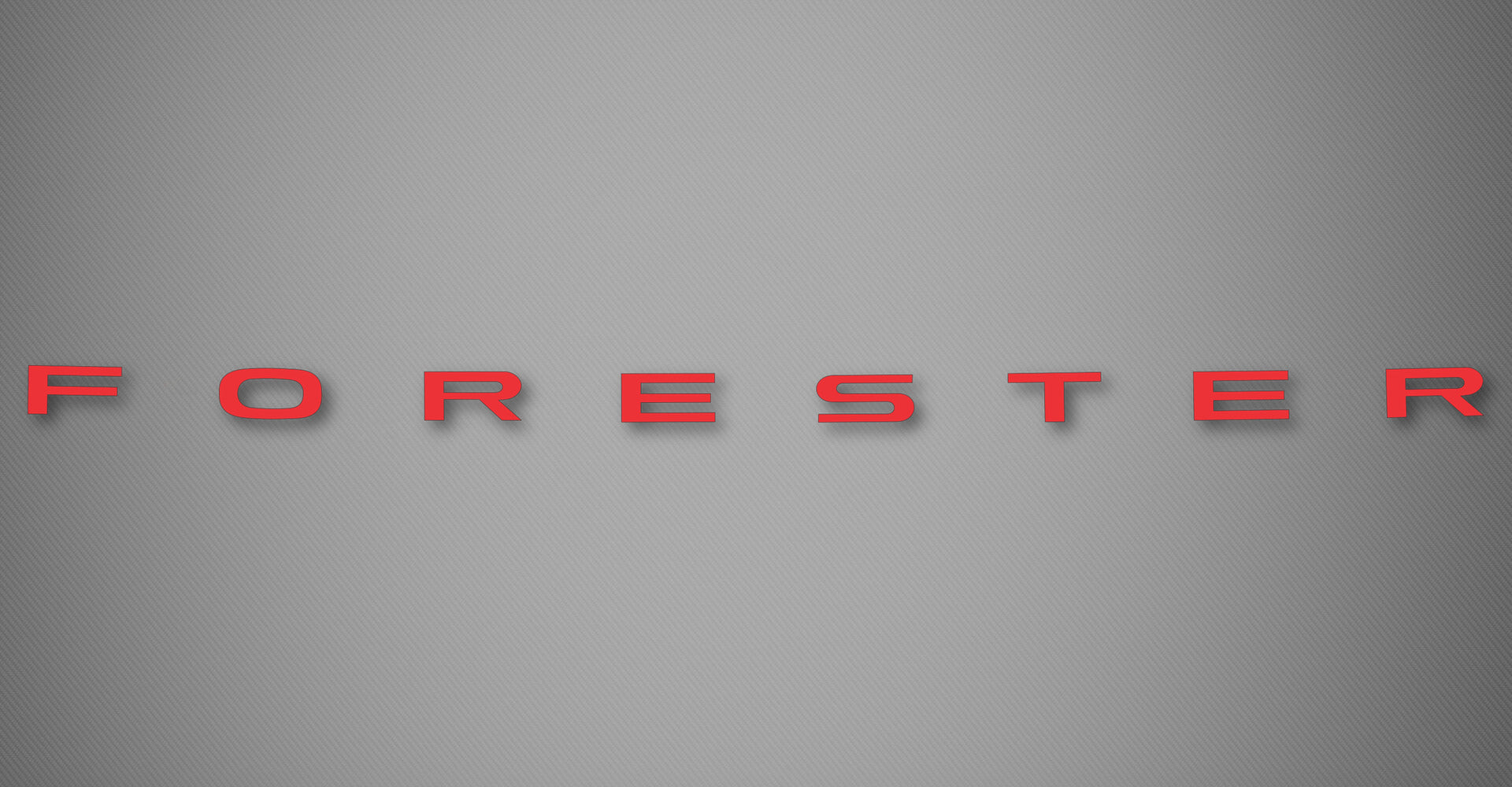 Tailgate Logo for 2025-2026 Subaru Forester