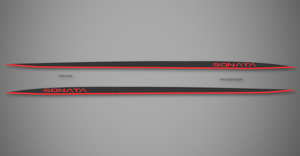 Rocker Trims (2Tone) for 2024-2026 Hyundai Sonata