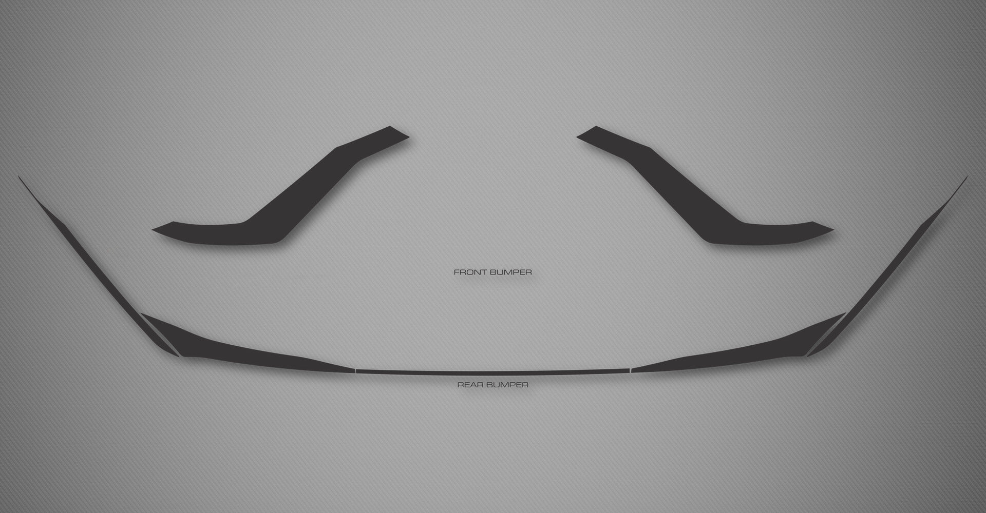 Front & Rear Bumper Accents for 2024-2026 Hyundai Sonata N Line