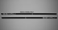 Azure C Body Side Moldings for 2023-2026 GMC Canyon (Crew Cab, Cut-Out)