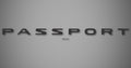 Tailgate Logo for 2026 Honda Passport