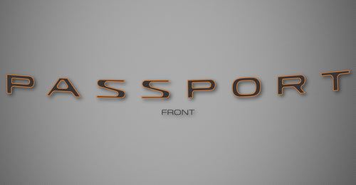 2-Tone Hood Logo for 2026 Honda Passport