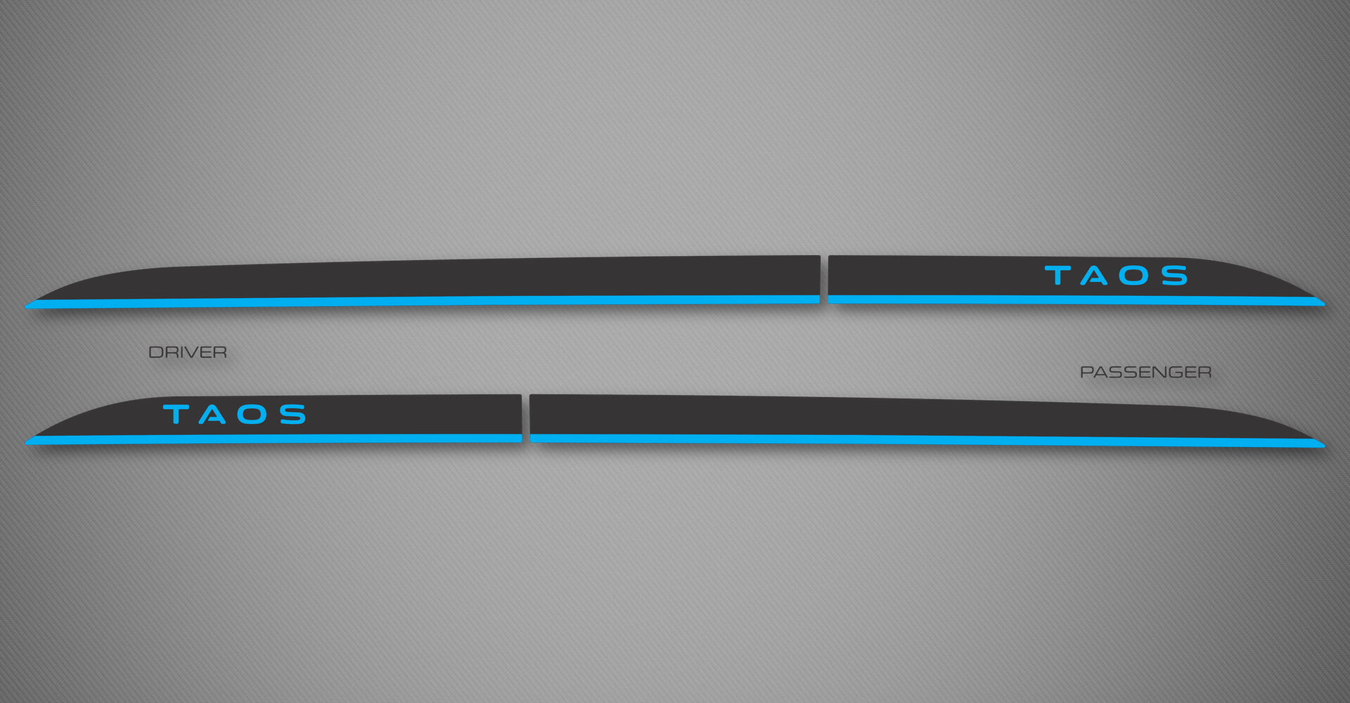Rocker Trims (2Tone) for 2022-2026 Volkswagen Taos