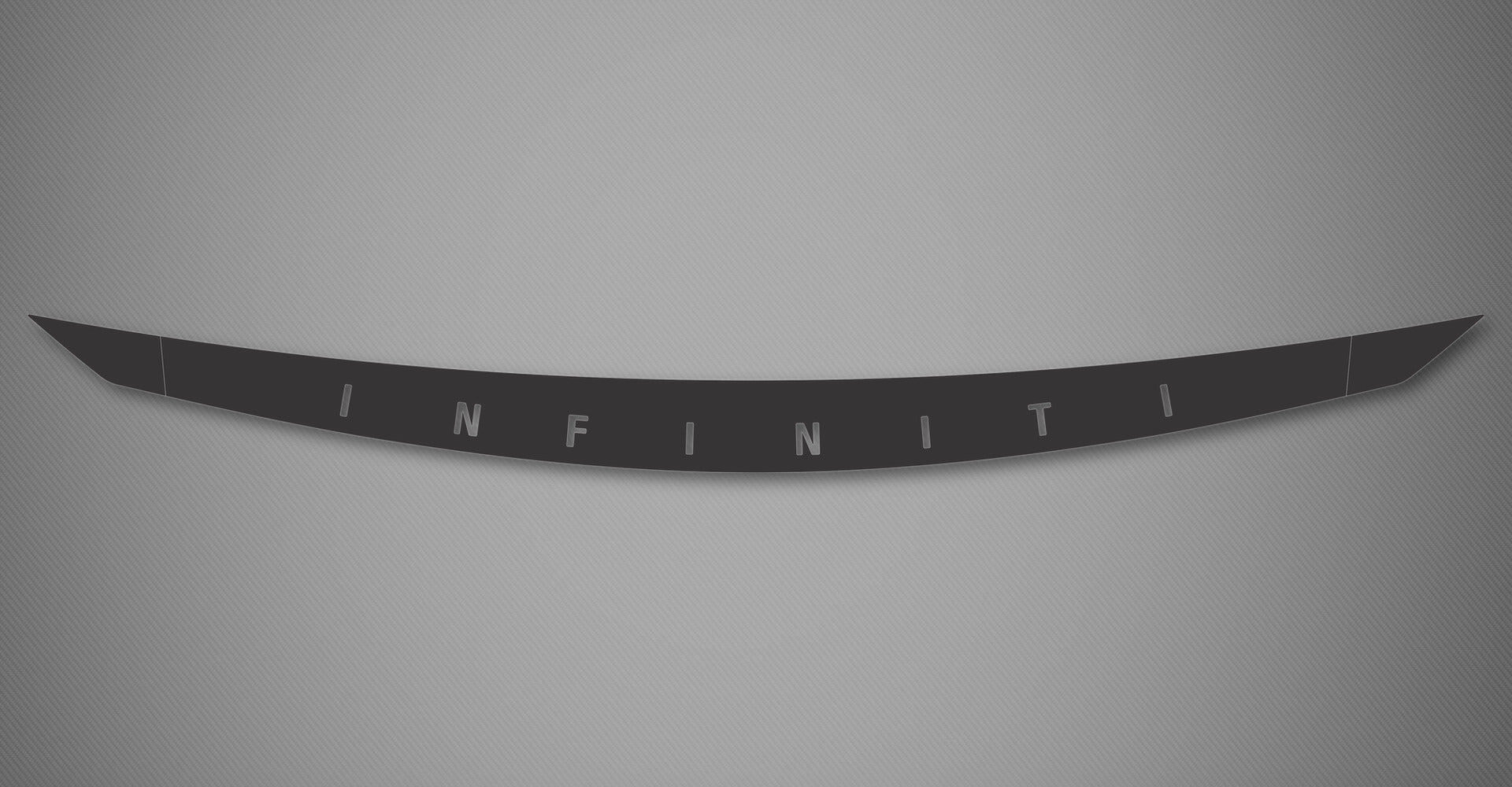 Hood Protector w/ Logo for 2022-2026 Infiniti QX60