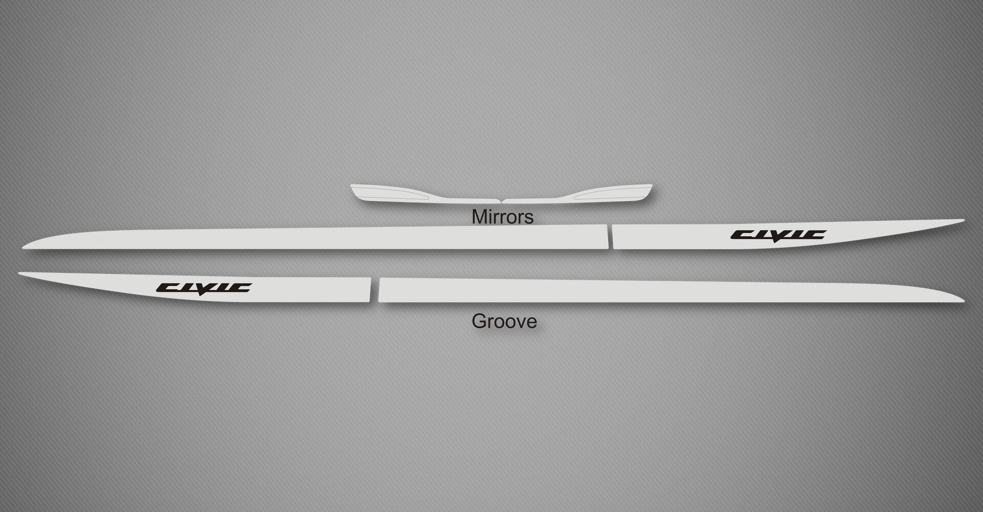 Groove Trim Kit for 2014-2015 Honda Civic