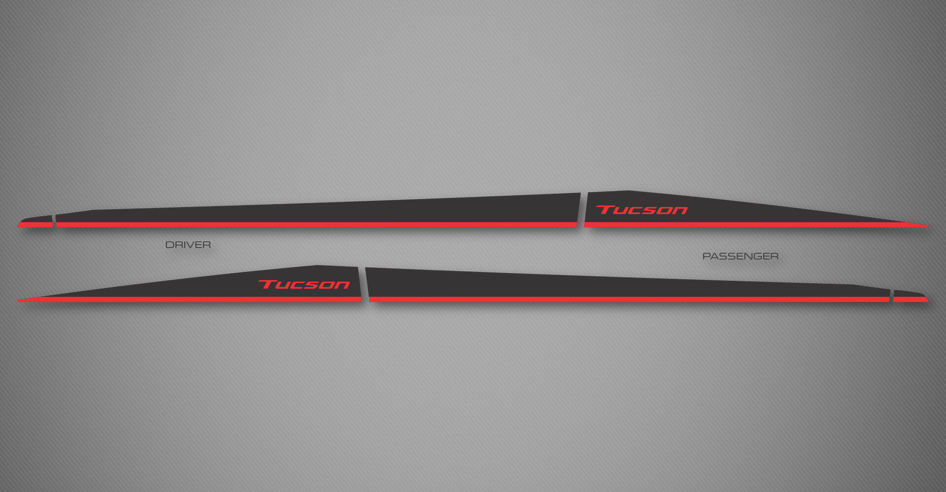 Rocker Trims (2Tone) for 2022-2026 Hyundai Tucson