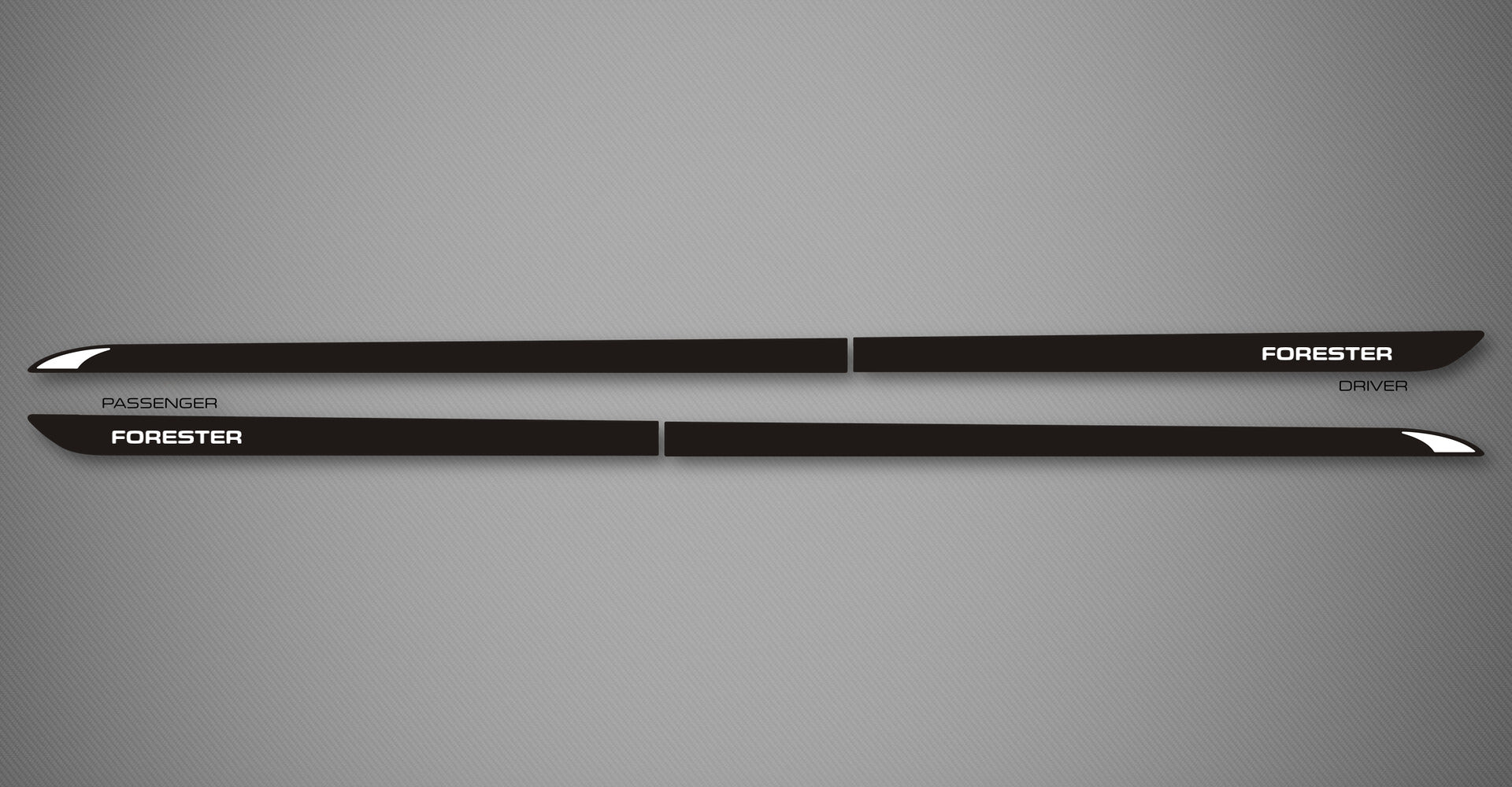 Venom S Body Side Moldings for 2014-2018 Subaru Forester