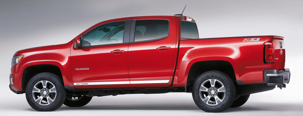 Rocker Trims for 2016-2022 Chevrolet Colorado (Crew Cab) — 3
