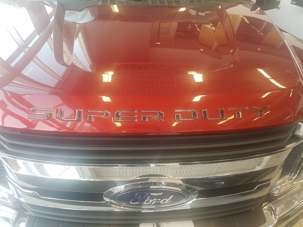 Hood Logo for 2017-2022 Ford F-250 Super Duty (Crew Cab) — 2