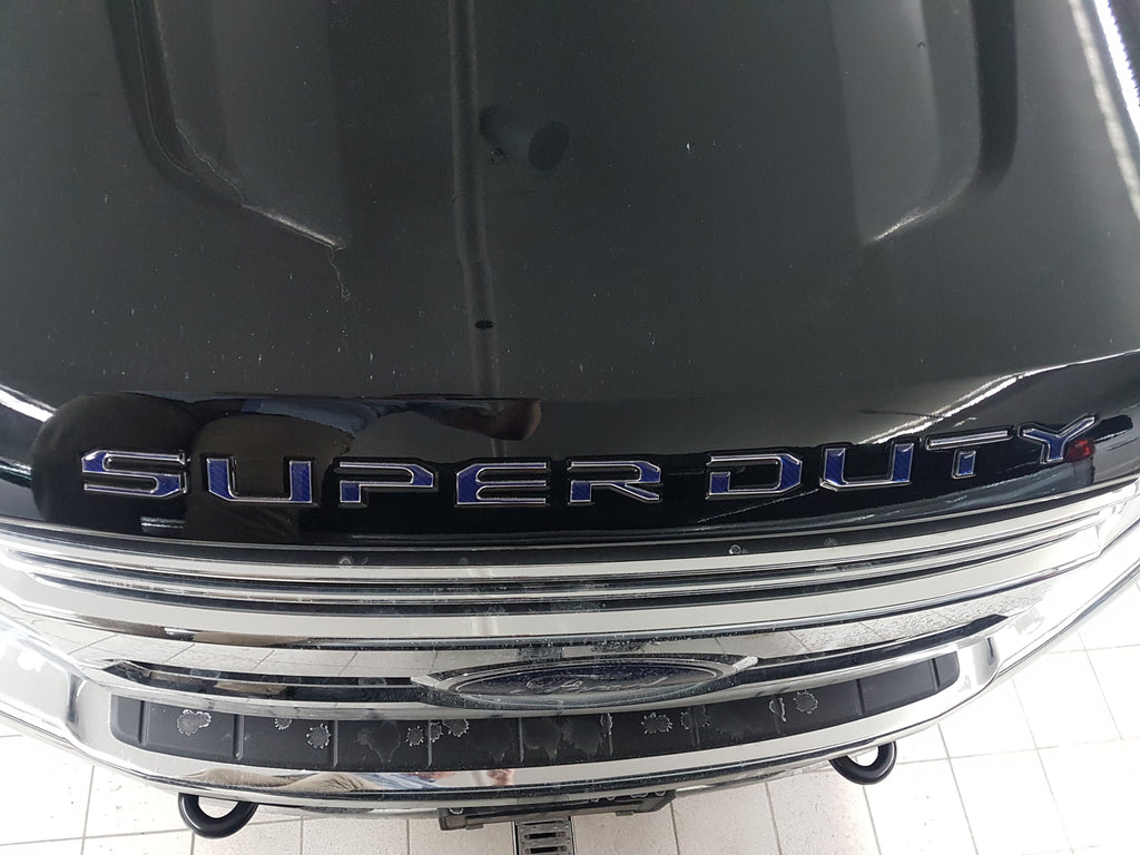 Hood Logo for 2017-2022 Ford F-250 Super Duty (Crew Cab) — 3
