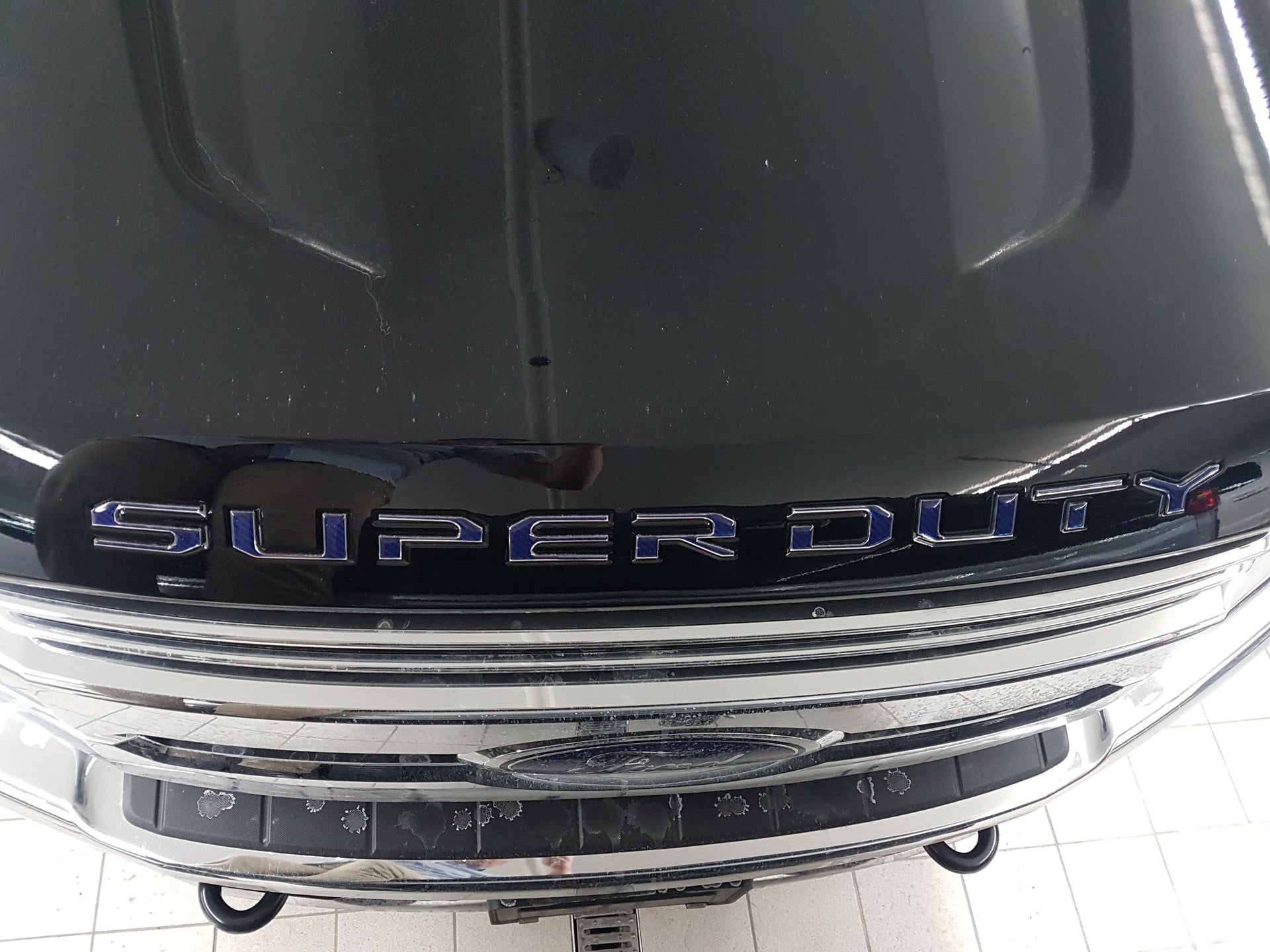 Hood Logo for 2017-2022 Ford F-250 Super Duty (Crew Cab) — 3