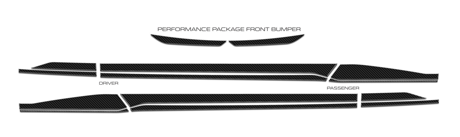Rocker Trims for 2024-2026 Ford Mustang (Convertible) — 2