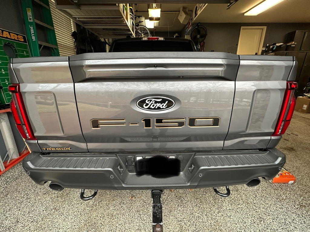 2-Tone Tailgate Logo for 2025-2026 Ford F-150 (Regular Cab) — 3