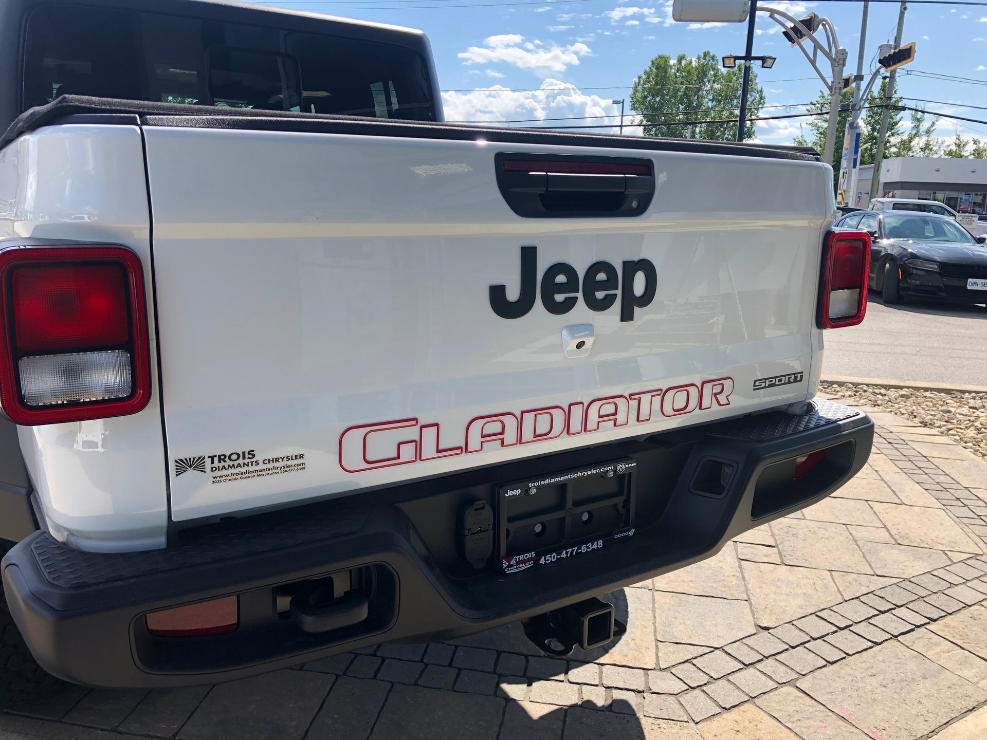 Tailgate Logo for 2020-2026 Jeep Gladiator — 4