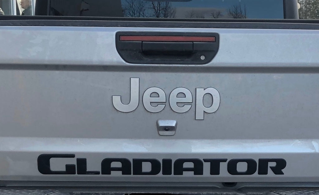Hood and Tailgate Logo Kit for 2020-2026 Jeep Gladiator — 2