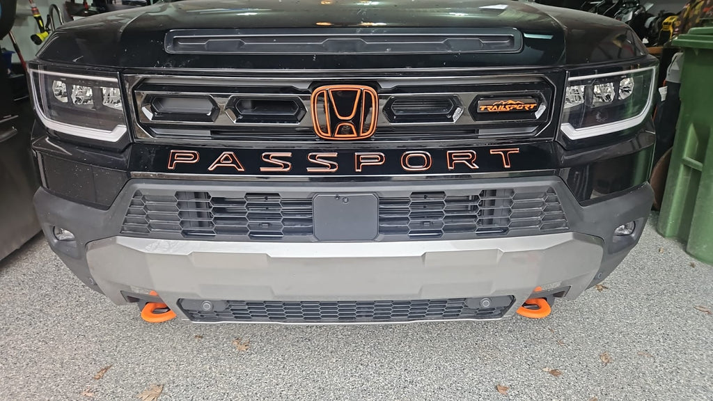 2-Tone Hood and Tailgate Logo Kit for 2026 Honda Passport — 5