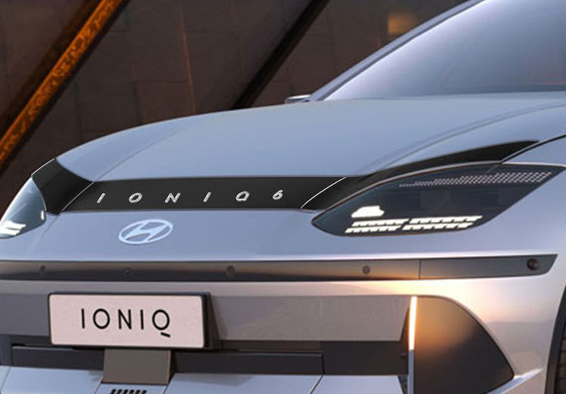 Hood Protector w/ Logo for 2023-2025 Hyundai Ioniq 6 — 3