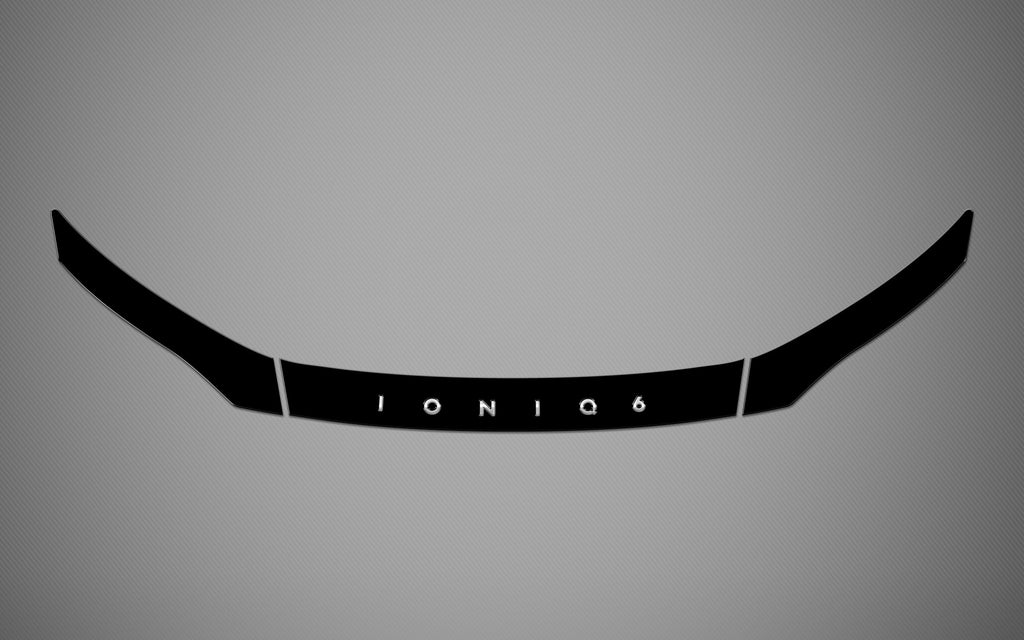 Hood Protector w/ Logo for 2023-2025 Hyundai Ioniq 6 — 4