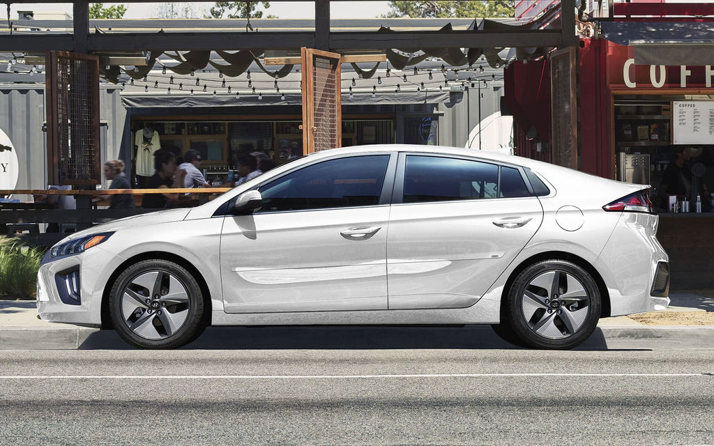 Chrome XS Body Side Moldings for 2018-2022 Hyundai Ioniq (Hatchback) — 3