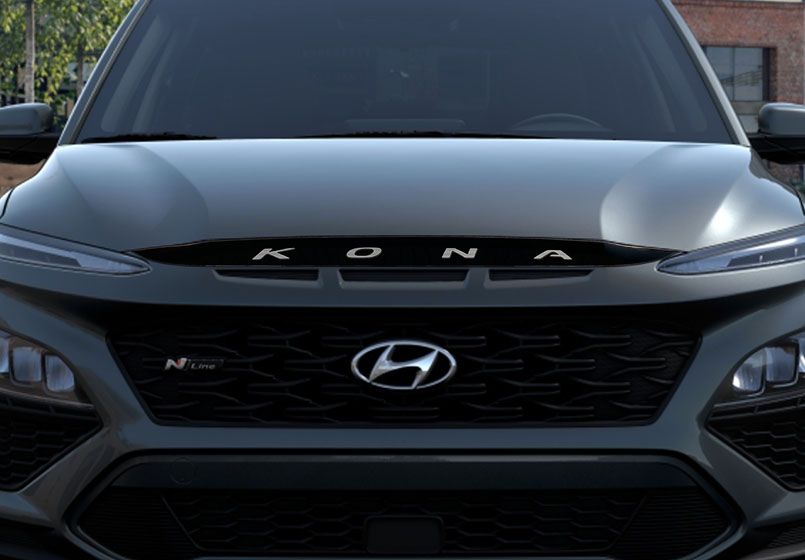 Hood Protector w/ Logo for 2022-2023 Hyundai Kona N N-Line — 8