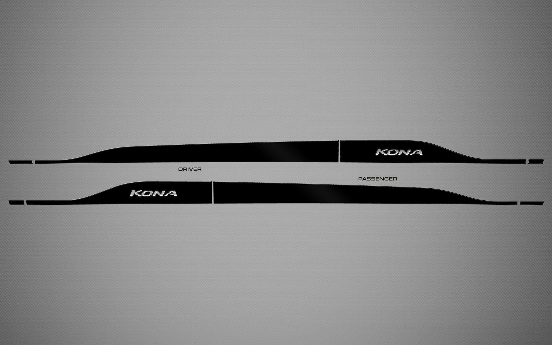Rocker Trims for 2018-2023 Hyundai Kona — 2