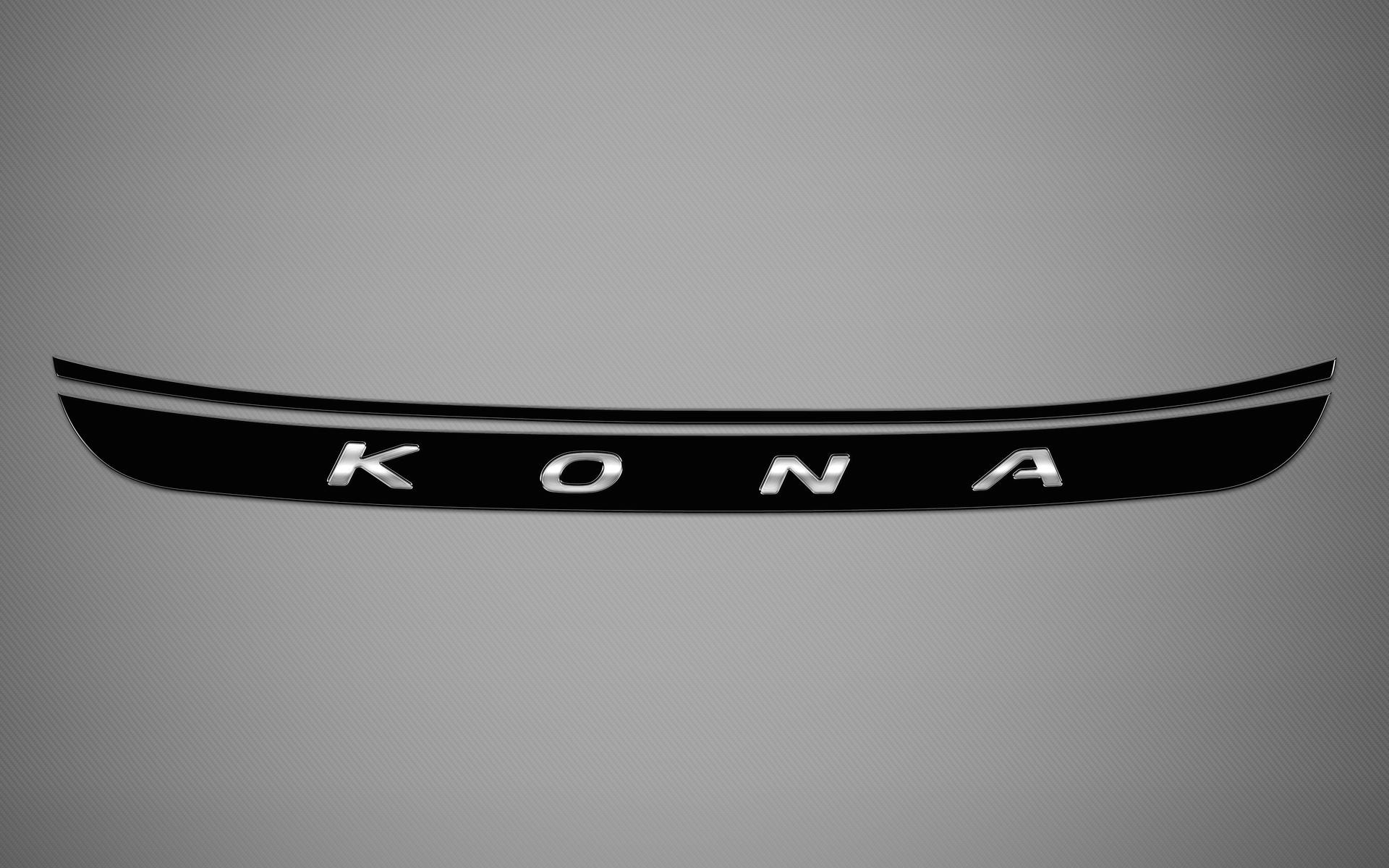 Bumper Protector w/ Logo for 2022-2023 Hyundai Kona — 2
