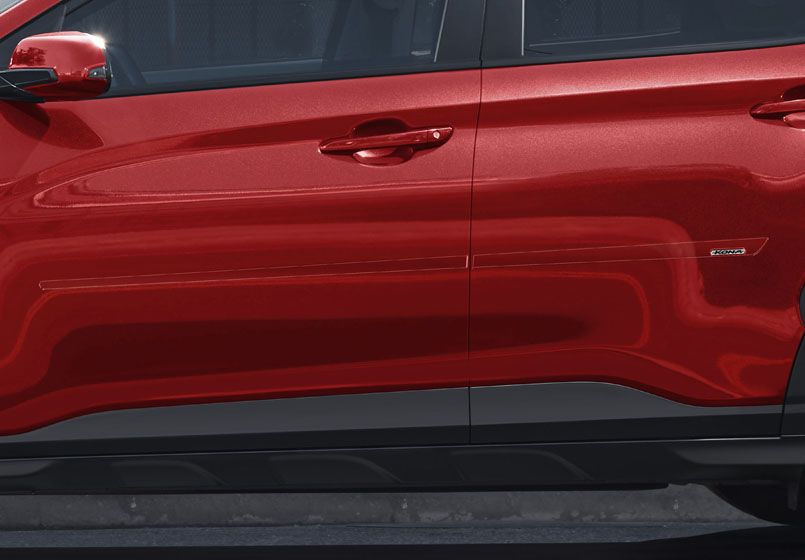 Paint XS Body Side Moldings for 2022-2023 Hyundai Kona N N-Line — 3