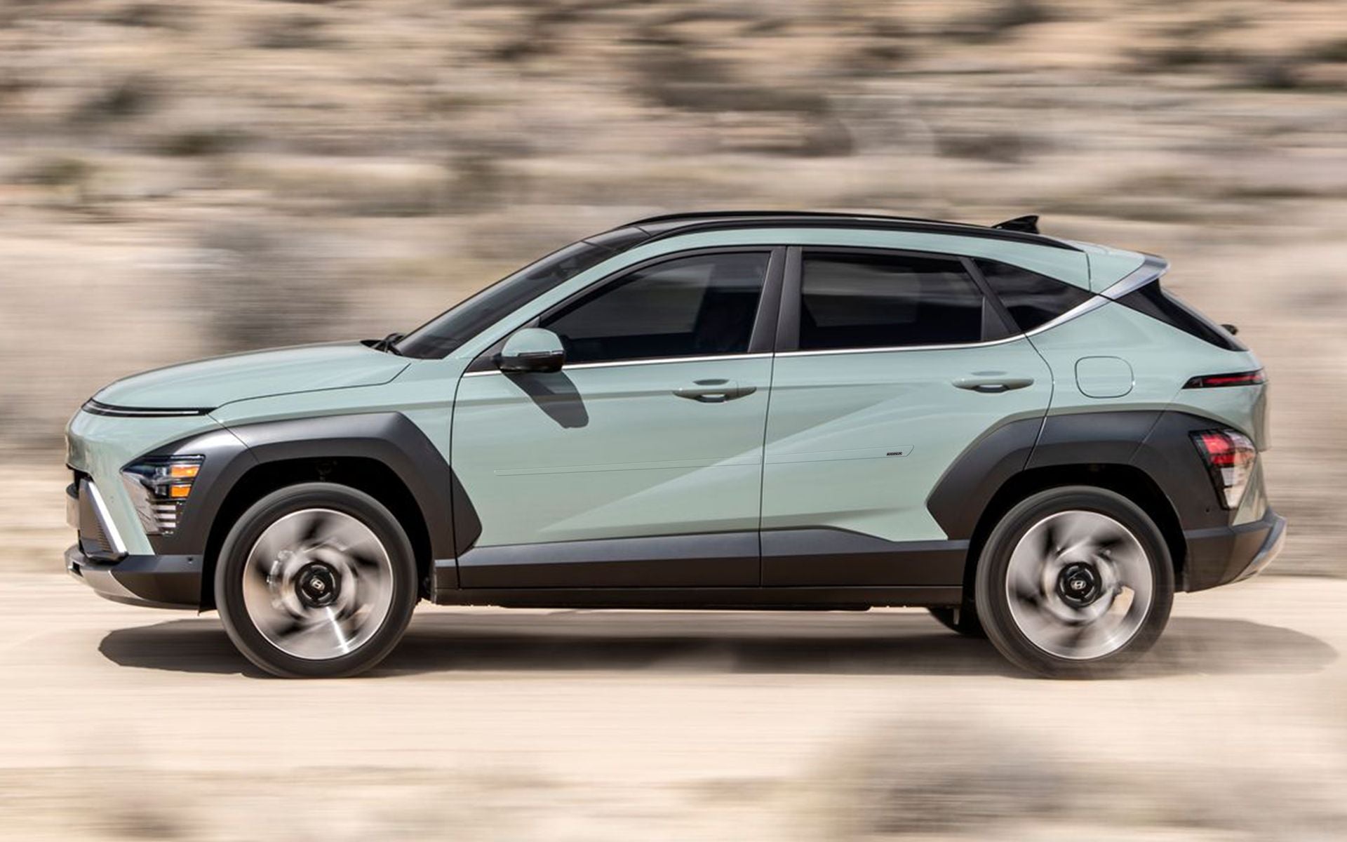 Paint XS Body Side Moldings for 2024-2026 Hyundai Kona — 2