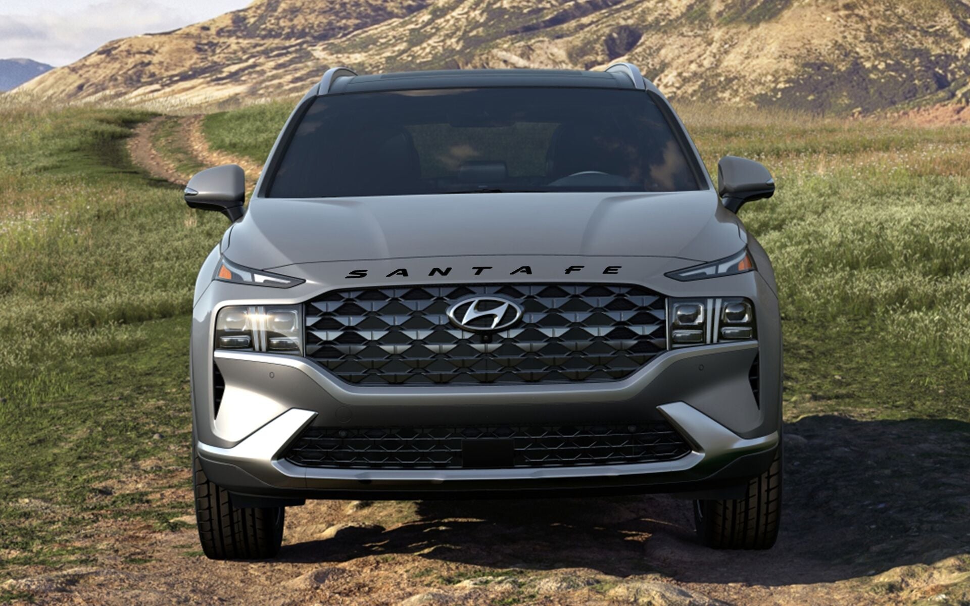 Hood Logo for 2021-2023 Hyundai Santa Fe — 3