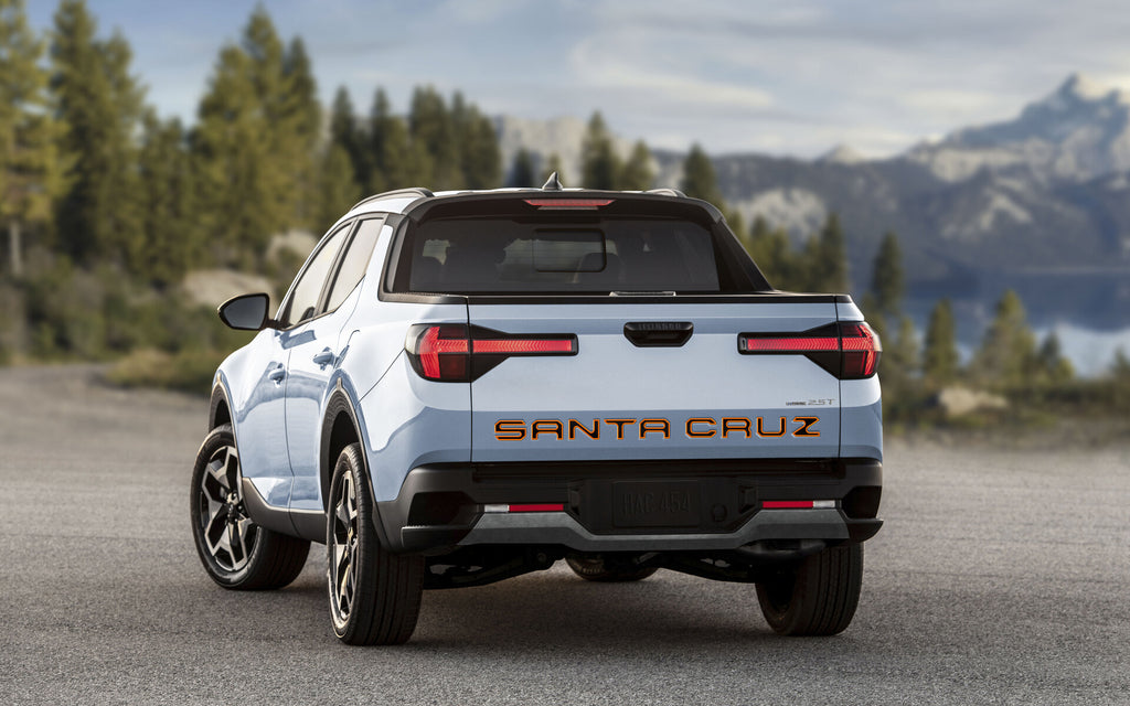 2-Tone Hood and Tailgate Logo Kit for 2022-2026 Hyundai Santa Cruz — 6