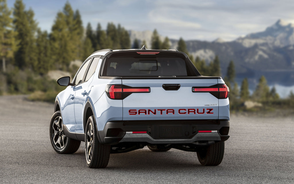 2-Tone Hood and Tailgate Logo Kit for 2022-2026 Hyundai Santa Cruz — 5