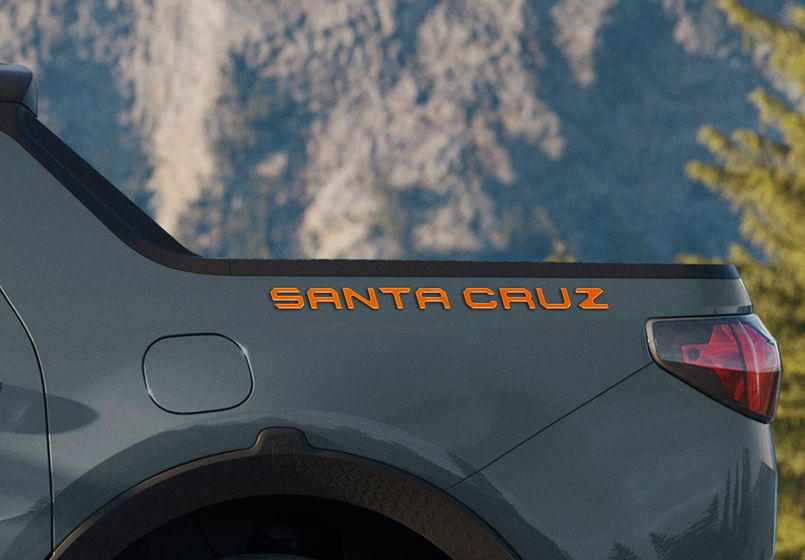 Hood Logo for 2022-2026 Hyundai Santa Cruz Night Edition — 4