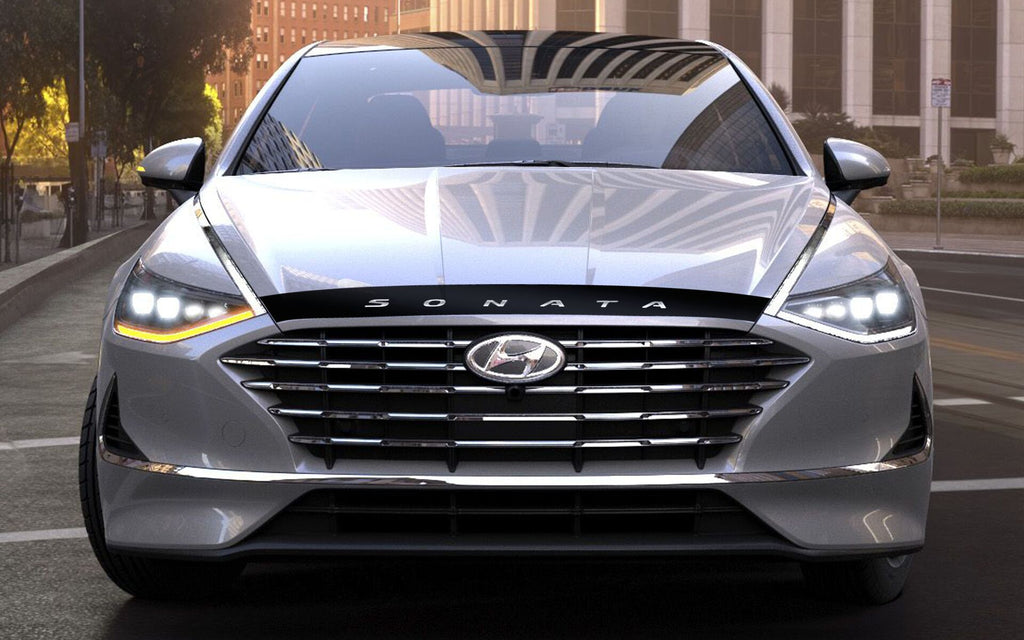 Hood Protector w/ Logo for 2020-2023 Hyundai Sonata — 3