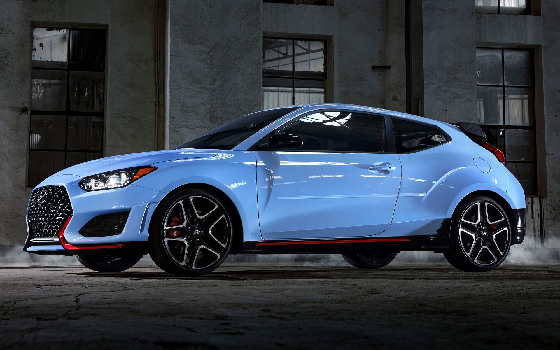 Chrome XS Body Side Moldings for 2019-2023 Hyundai Veloster (Hatchback) — 2