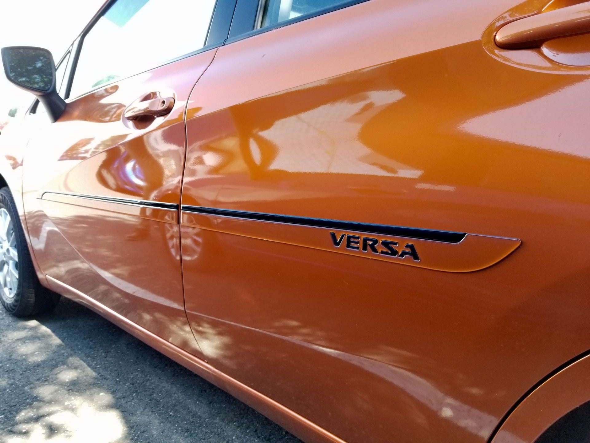 Venom B Body Side Moldings for 2012-2020 Nissan Versa (Hatchback) — 2