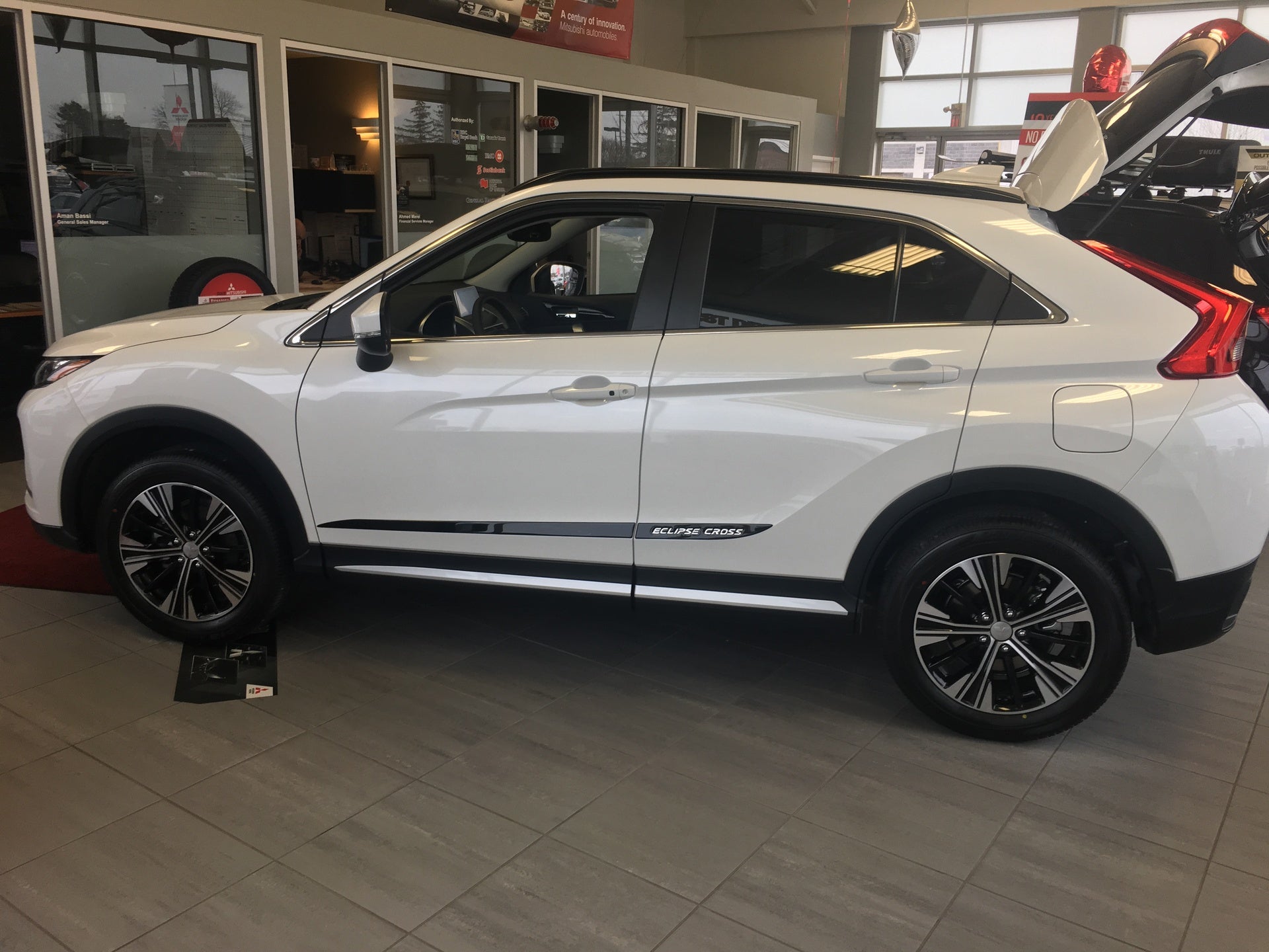 Hood Lettering & Groove Trims for 2018-2021 Mitsubishi Eclipse Cross — 5