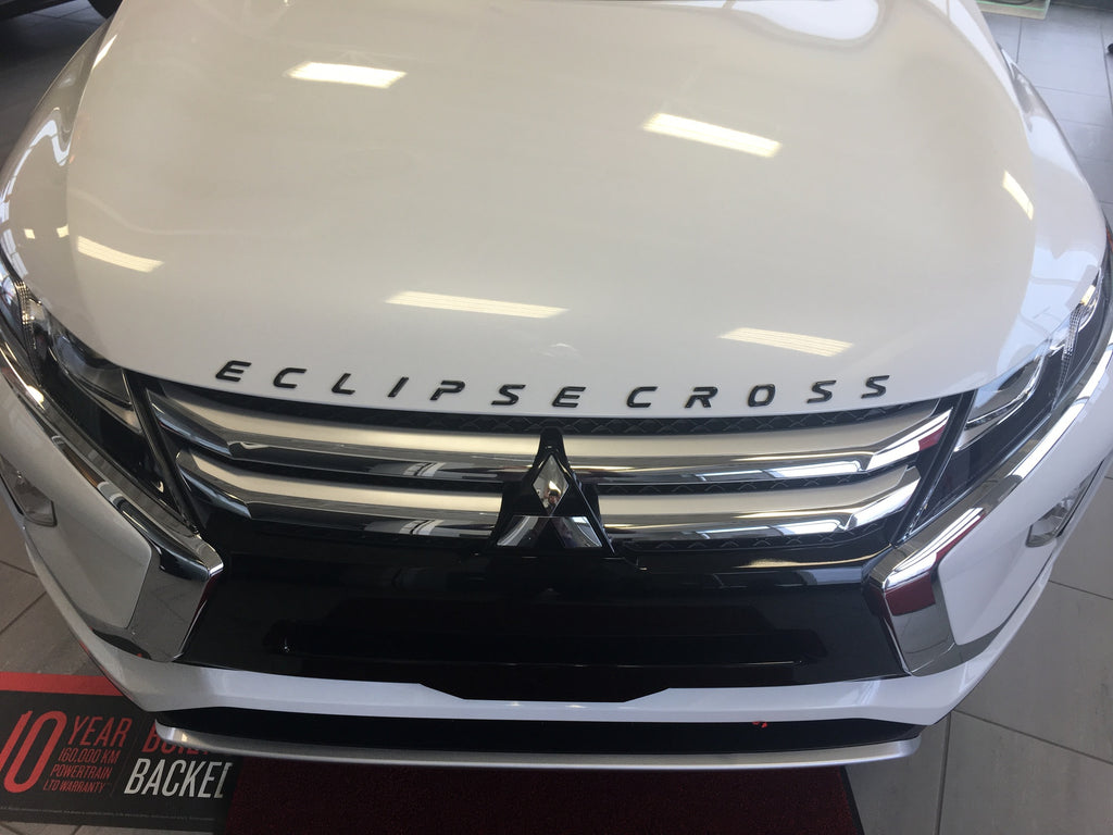 Hood Lettering & Groove Trims for 2018-2021 Mitsubishi Eclipse Cross — 4