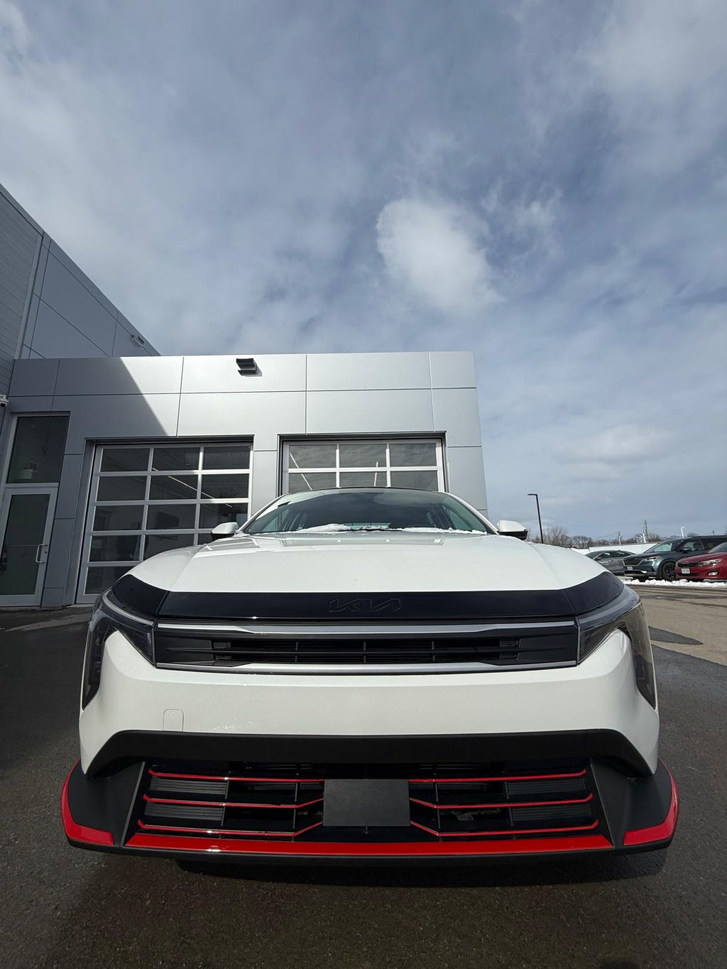 Hood Protector for 2025-2026 Kia K4 (Cut-Out) — 4